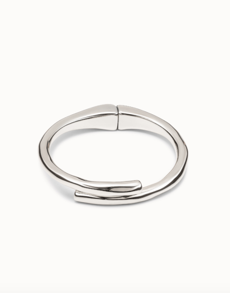 UNOde50 Silver Tubular Shaped Bangle